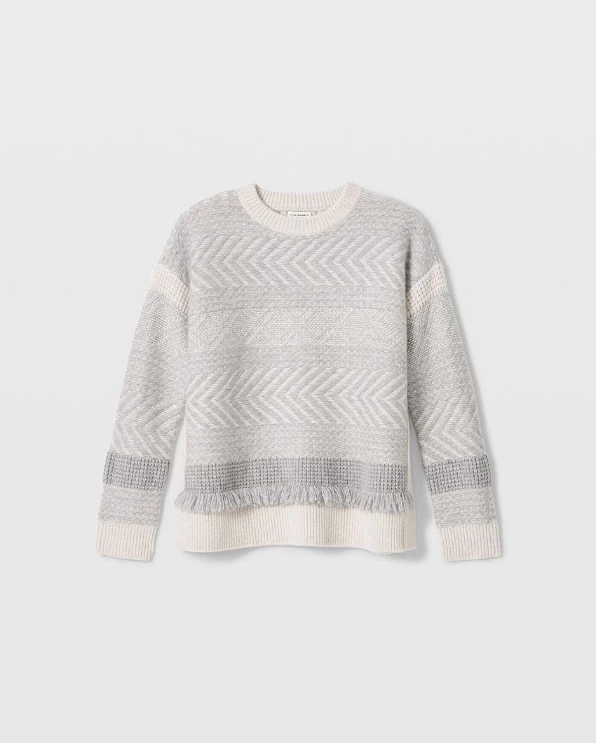 Cashmere Fringe Sweater